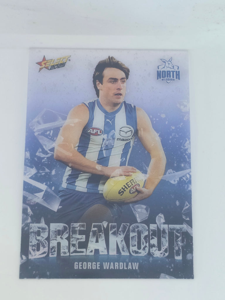 AFL Footy Stars 2025 | Breakout | #B60 | G. Wardlaw | North Melbourne