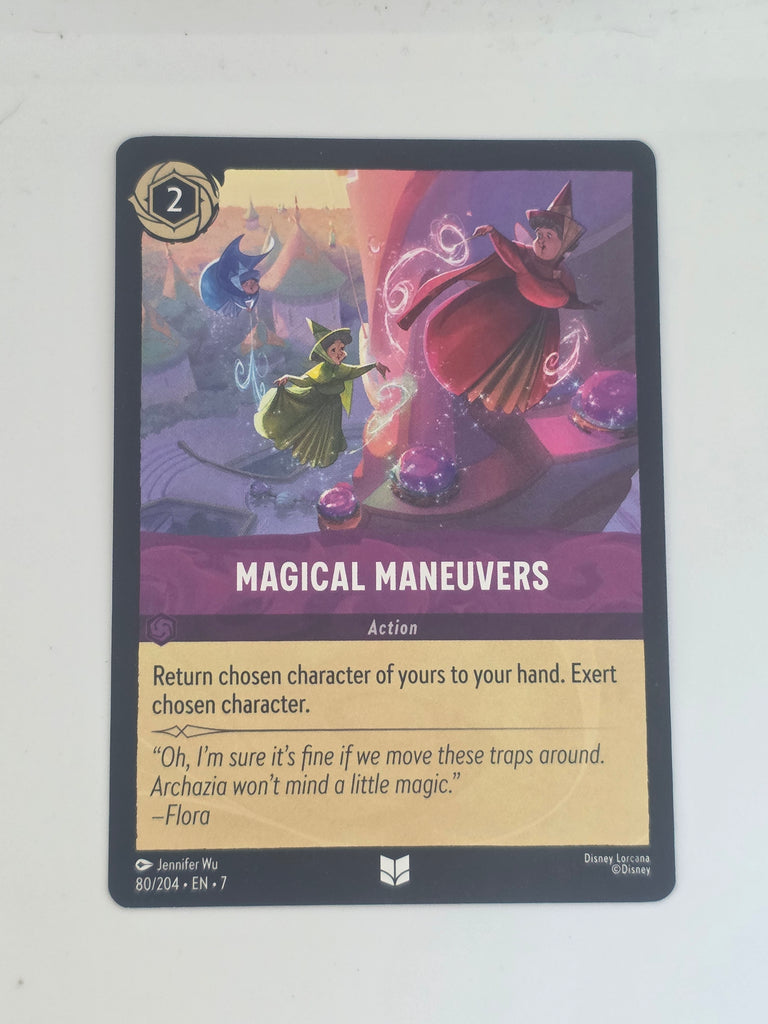 Lorcana | Archazia's Island | #80/204 | Magical Maneuvers | Uncommon