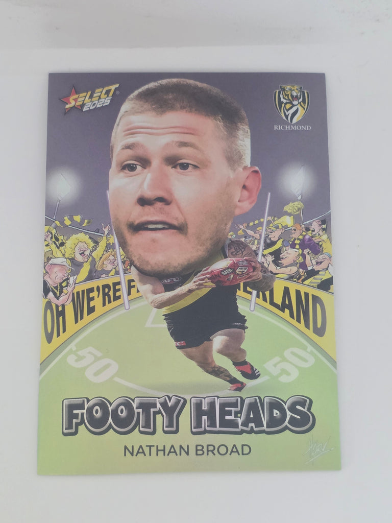 AFL Footy Stars 2025 | Footy Heads | #FH80 | N. Broad | Richmond