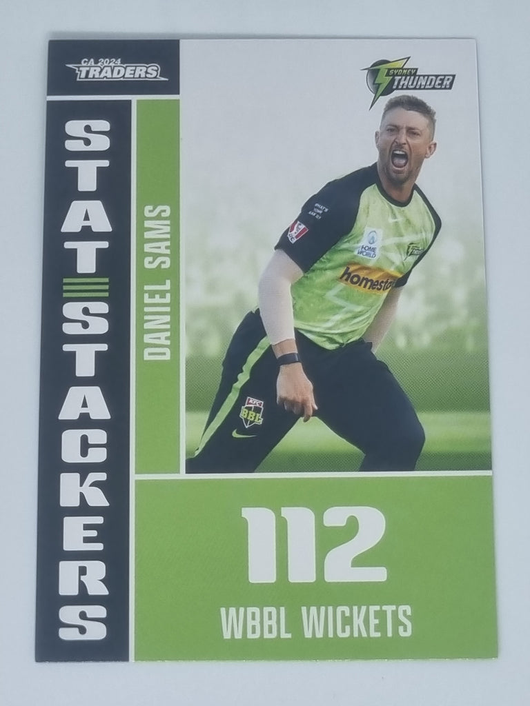 2024-25 LUXE Cricket - Stat Stackers - #SS38 - Daniel Sams - Thunder