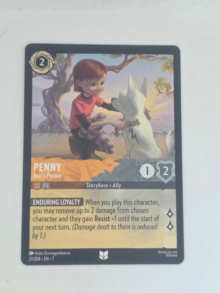 Lorcana | Archazia's Island | #21/204 | Penny - Bolt's Person | Uncommon