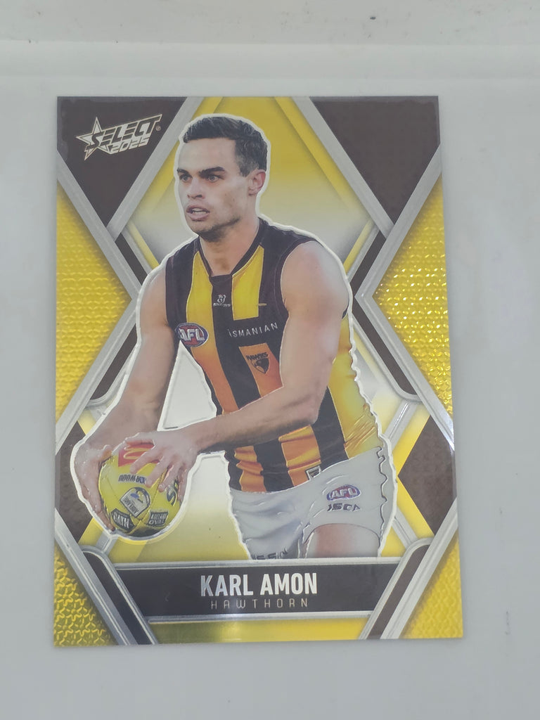AFL Footy Stars 2025 | Luminous Base | #L100 | K. Amon | Hawthorn