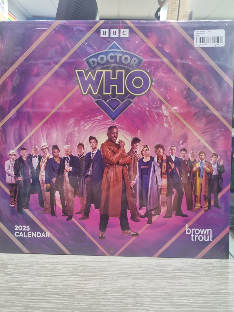 Doctor Who - Large 30x30cm - 2025 Calendar