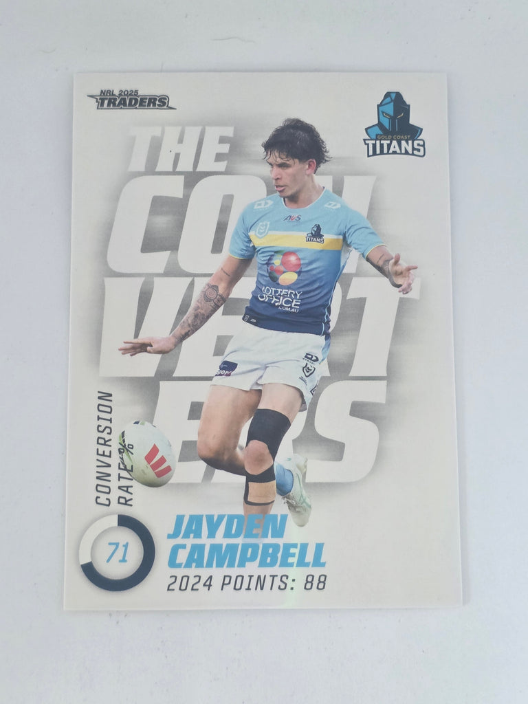 NRL 2025 Traders | Converters | #TC6 | Jayden Campbell | Titans