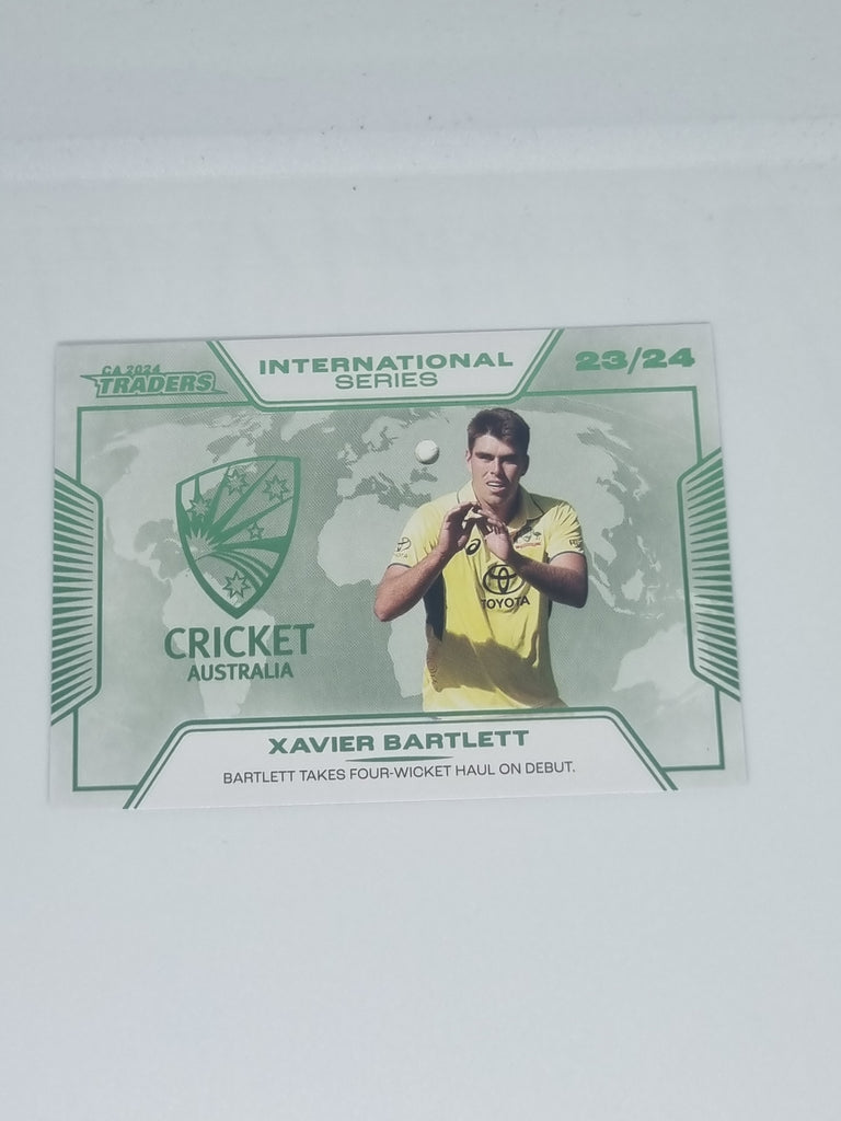 2024-25 LUXE Cricket Traders - International Series - #IS17 - Xavier Bartlett