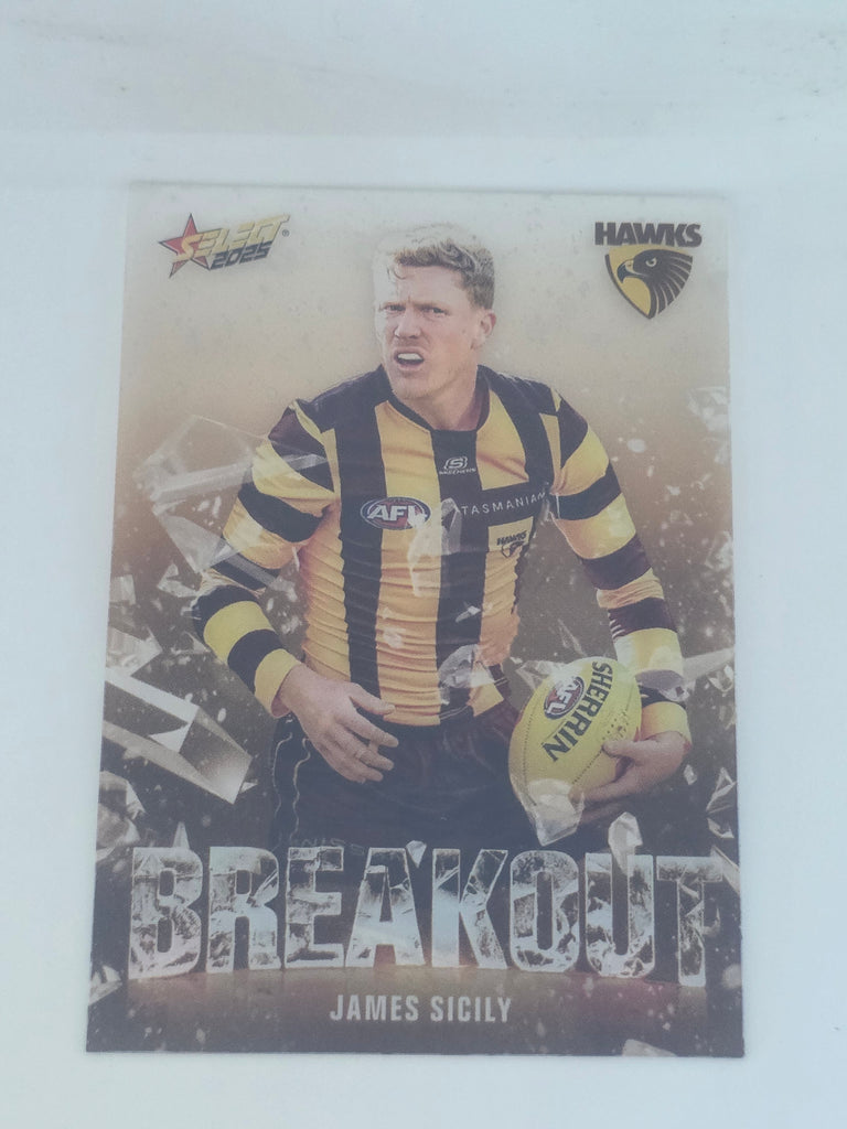 AFL Footy Stars 2025 | Breakout | #B50 | J. Sicily | Hawthorn