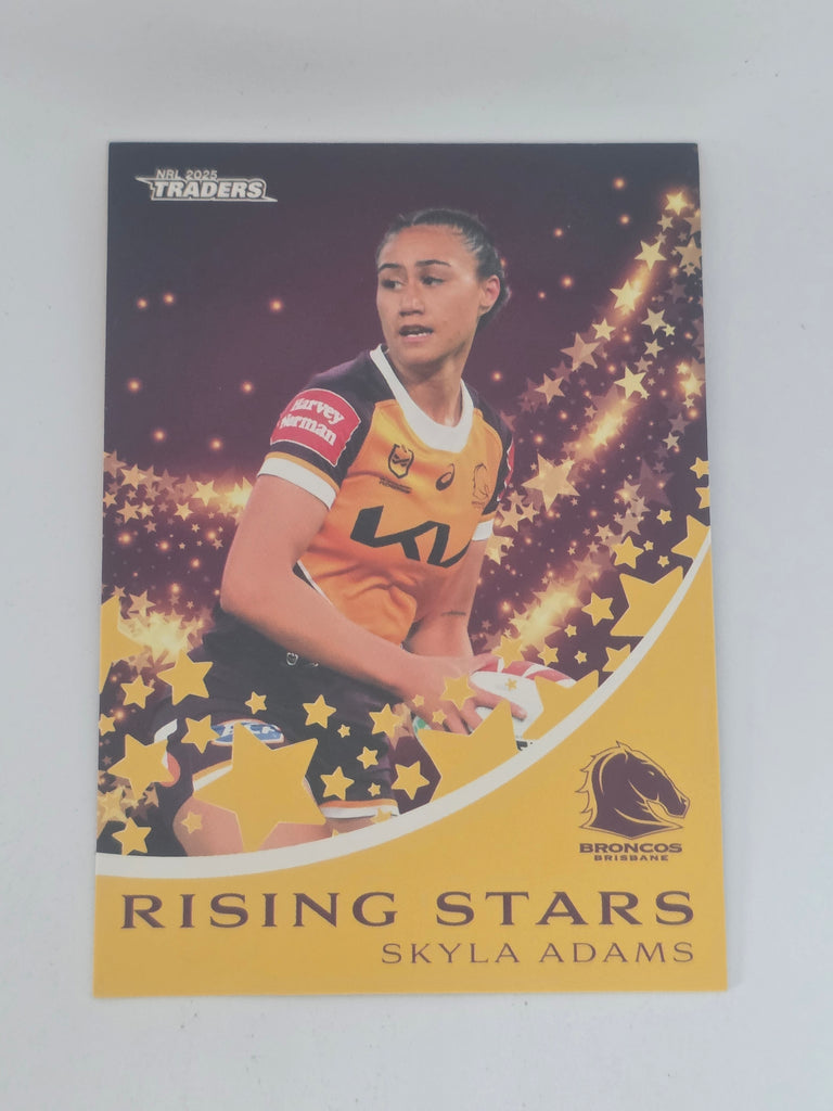 NRL 2025 Traders | Rising Stars | #RS3 | Skyla Adams | Broncos