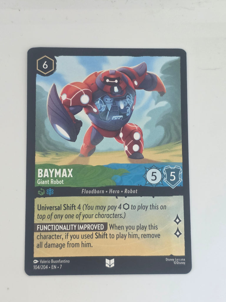 Lorcana | Archazia's Island | #104/204 | Baymax - Giant Robot | Uncommon