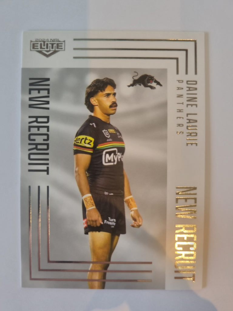 2024 Elite NRL - New Recruit - #NR24 - Daine Laurie - Panthers