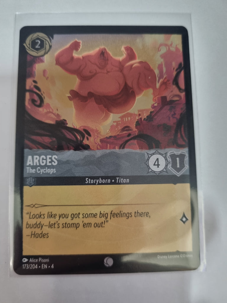 Ursula's Return - FOIL - Arges - The Cyclops - 173/204 - Common