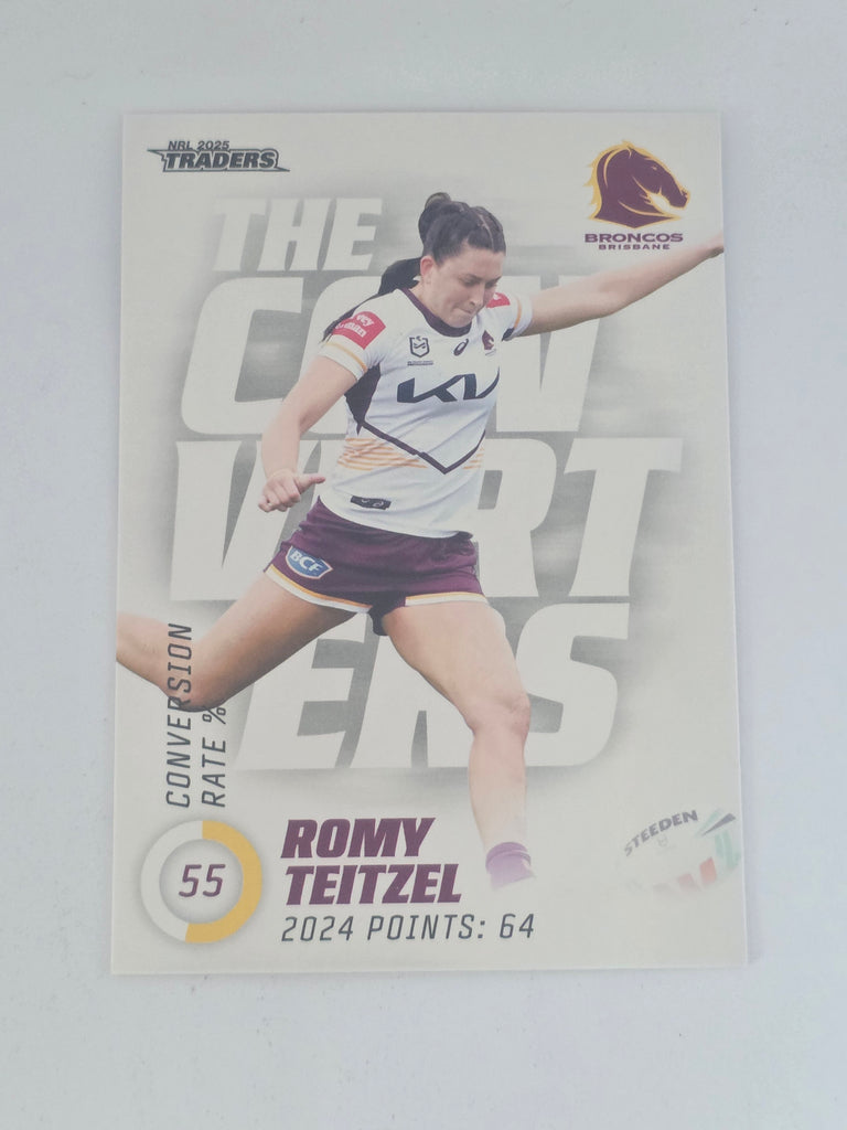 NRL 2025 Traders | Converters | #TC18 | Romy Teitzel | Broncos