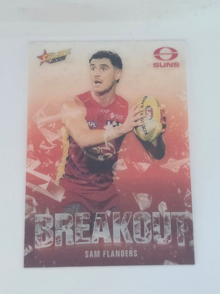 AFL Footy Stars 2025 | Breakout | #B42 | S. Flanders | Gold Coast Suns