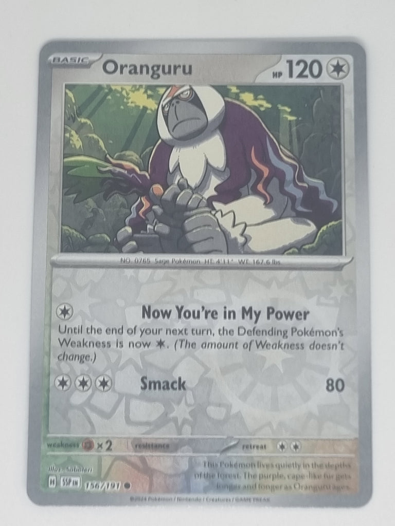 basic oranguru pokemon card Oranguru V - 133/189 Ultra Rare main image 1