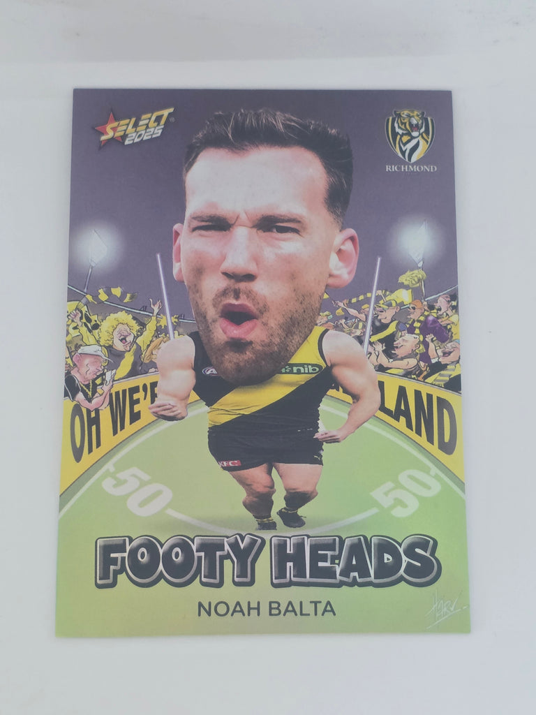 AFL Footy Stars 2025 | Footy Heads | #FH79 | N. Balta | Richmond
