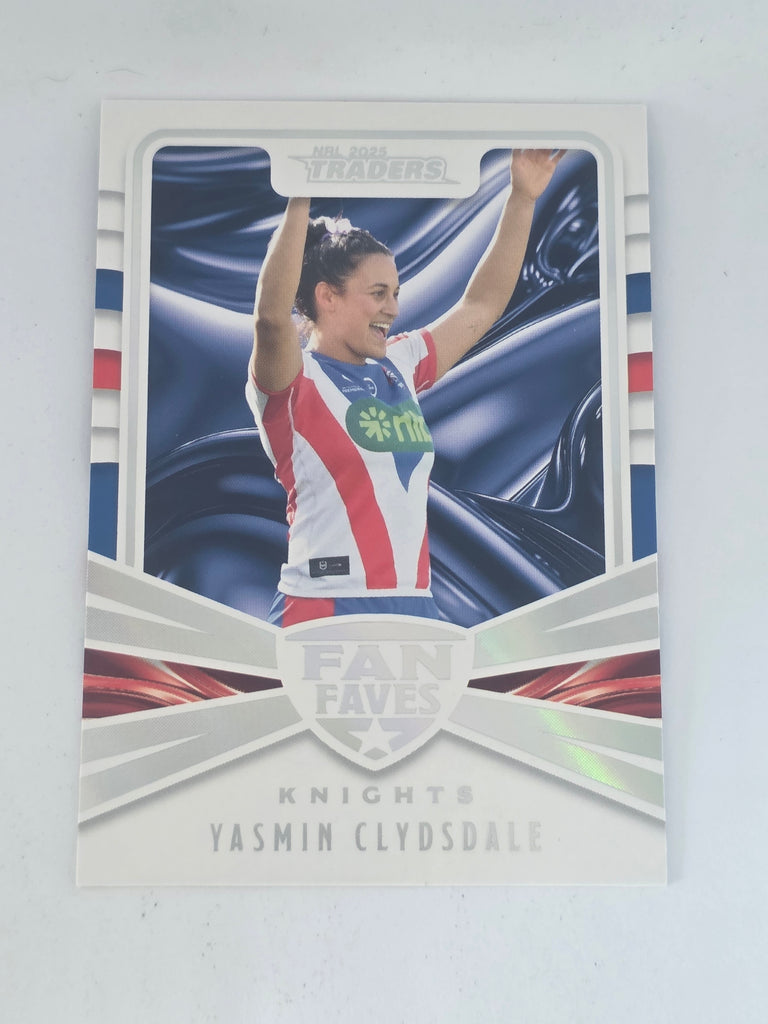 NRL 2025 Traders | Fan Favourites | #FF27 | Yasmin Clydsdale | Knights