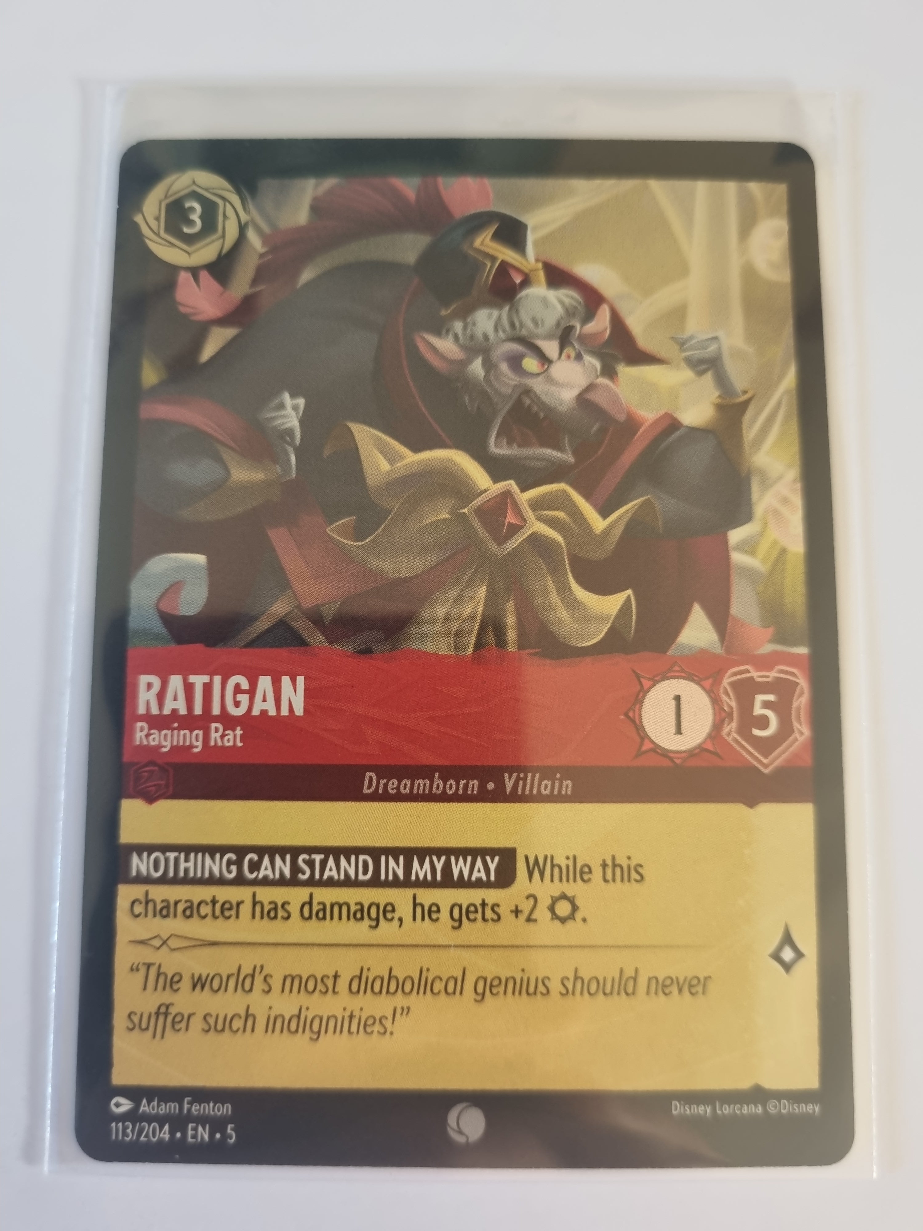 Shimmering Skies - FOIL - Ratigan - Raging Rat - 113/204 - Common   Funporium
