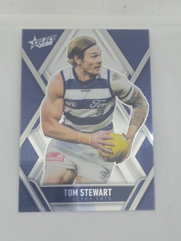AFL Footy Stars 2025 | Luminous Base | #L77 | T. Stewart | Geelong Cats