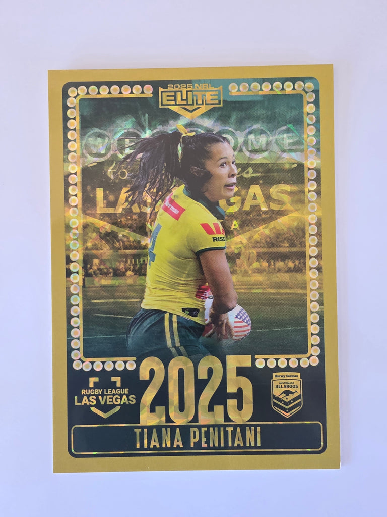 NRL 2025 Elite | 2025 Vegas Round | #V27 | Tiana Penitani | Jillaroos