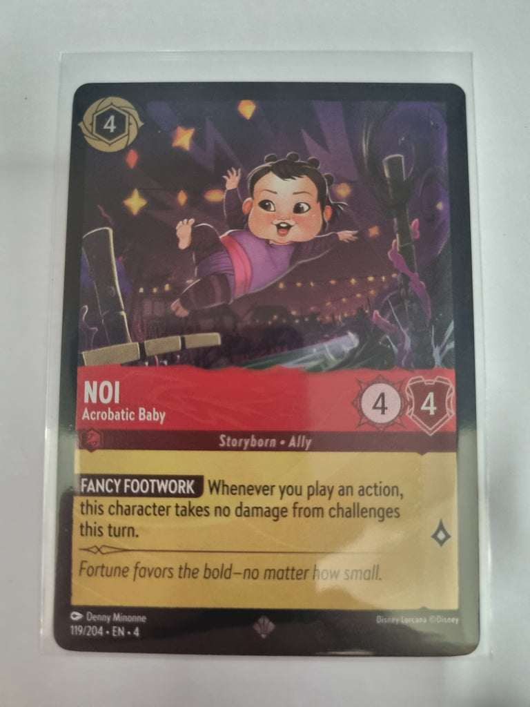 Ursula's Return - FOIL - Noi - Acrobatic Baby - 119/204 - Rare