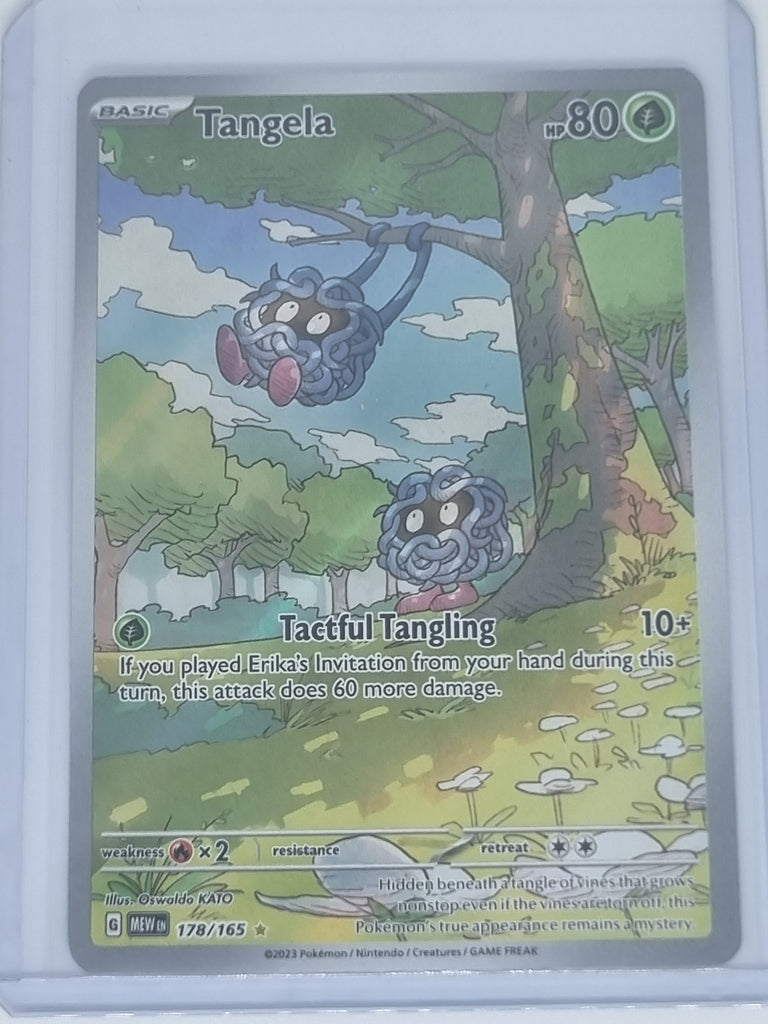 Pokemon TCG - Pokemon 151 - #178/165 - Tangela - Illustrated Rare