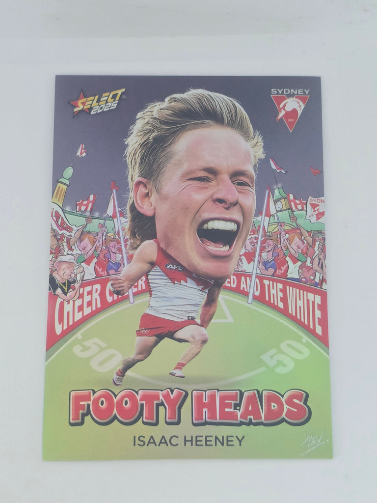 AFL Footy Stars 2025 | Footy Heads | #FH93 | I. Heeney | Sydney Swans