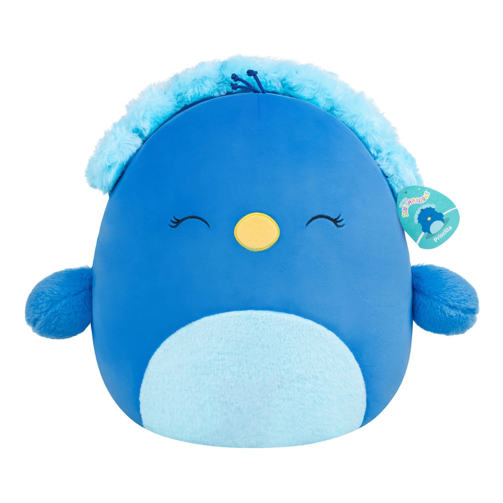 Squishmallows | Priscilla Blue Peacock | 16 Inch Plush