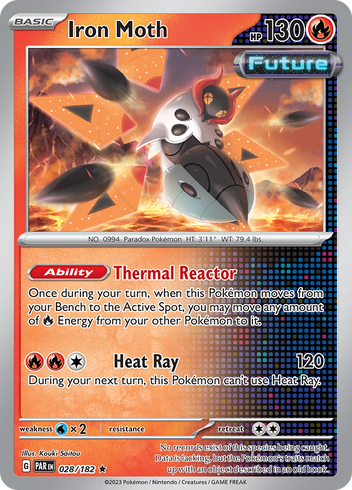 Pokemon TCG - Paradox Rift - #158 - Iron Jugulis