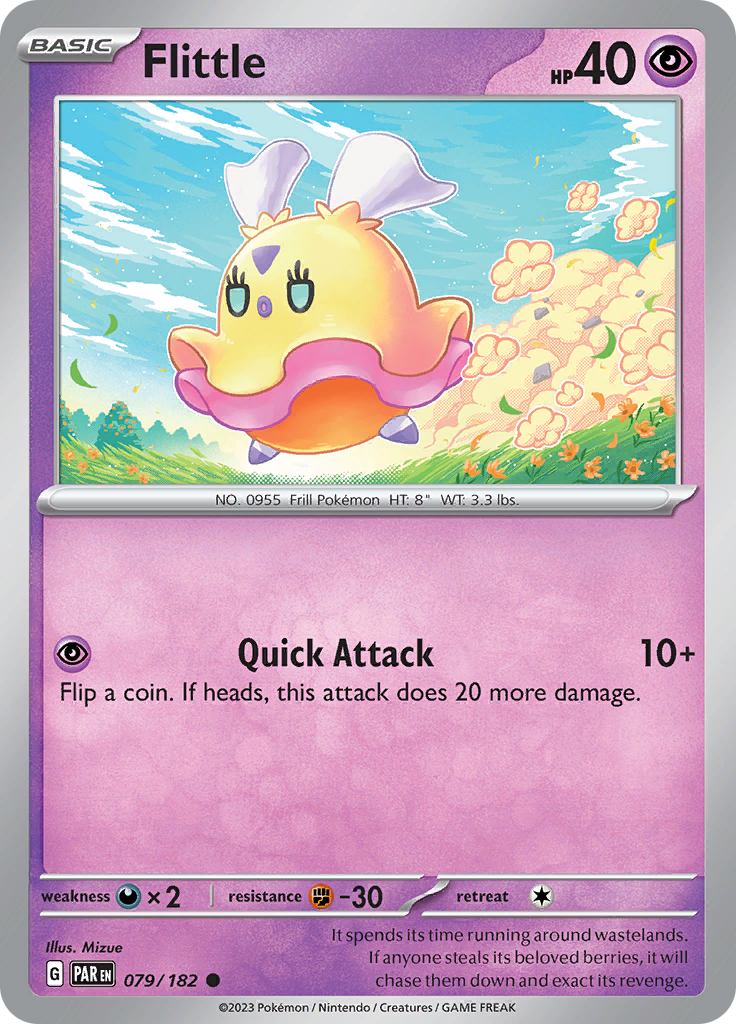 Pokemon TCG: Paradox Rift card - Flittle.