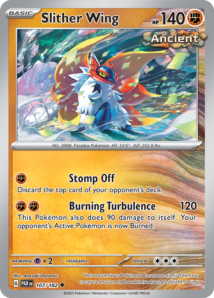 Pokemon TCG: Paradox Rift card - Slither Wing.