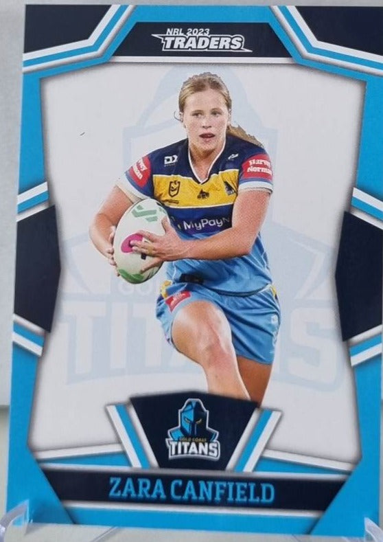 NRLW15 - Zara Canfield - Gold Coast Titans - 2023 Traders NRL