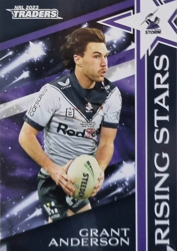 Rising Stars - RS19 - Grant Anderson - Storm - 2023 Traders NRL