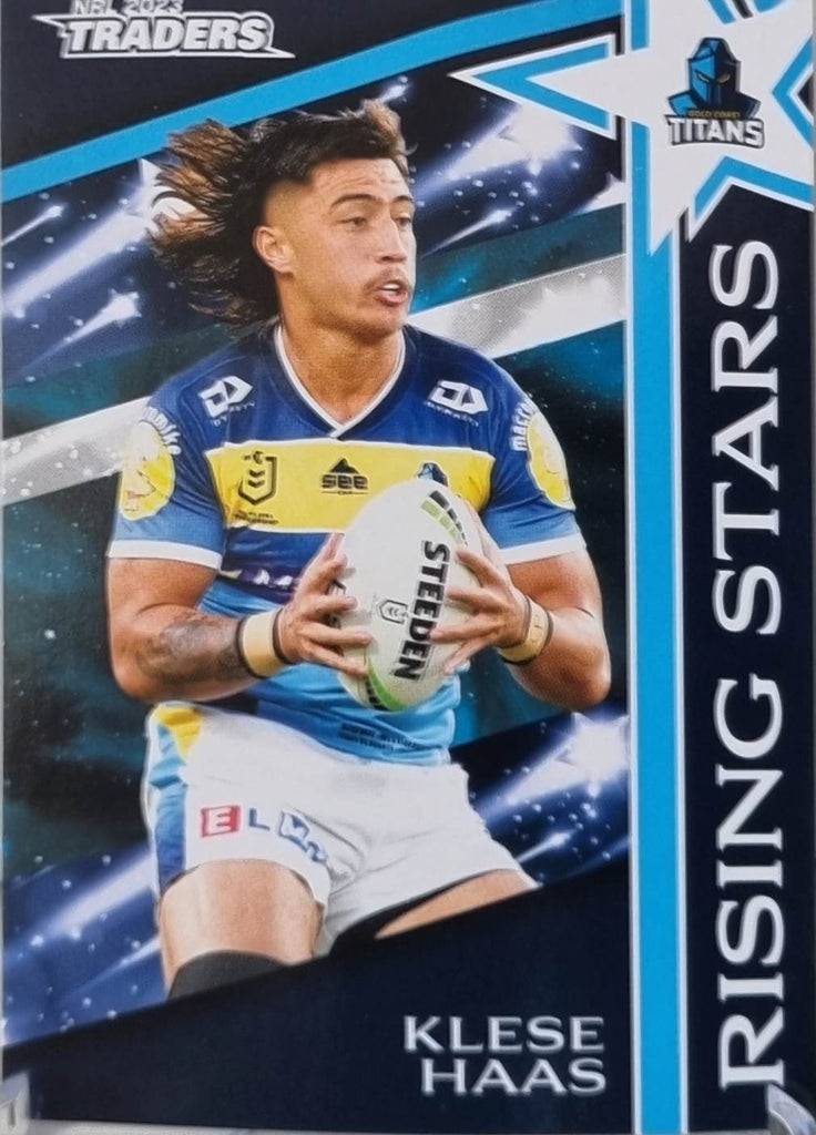 Rising Stars - RS15 - Klese Haas - Titans - 2023 Traders NRL