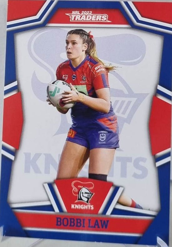 NRLW23 - Bobbie Law - Newcastle Knights - 2023 Traders NRL