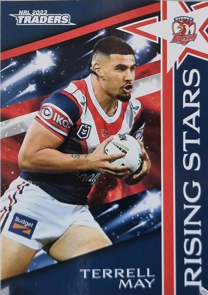 Rising Stars - RS41 -Terrell May - Roosters - 2023 Traders NRL