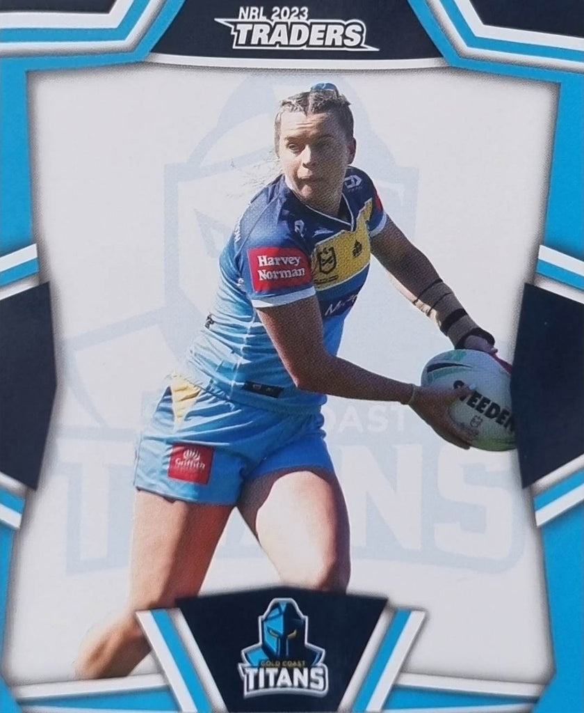 NRLW14 - Lauren Brown - Gold Coast Titans - 2023 Traders NRL