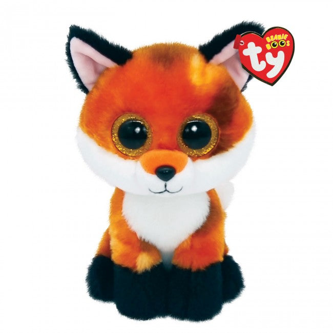 Meadow the Orange Fox in a regular size from TY Beanie Boos.
