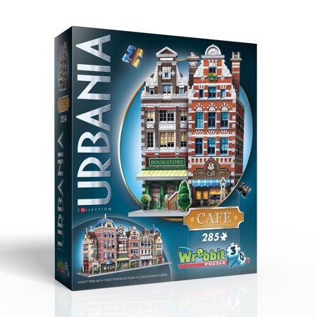 3D 285 piece jigsaw puzzle titled Urbania by Wrebbit puzzles.