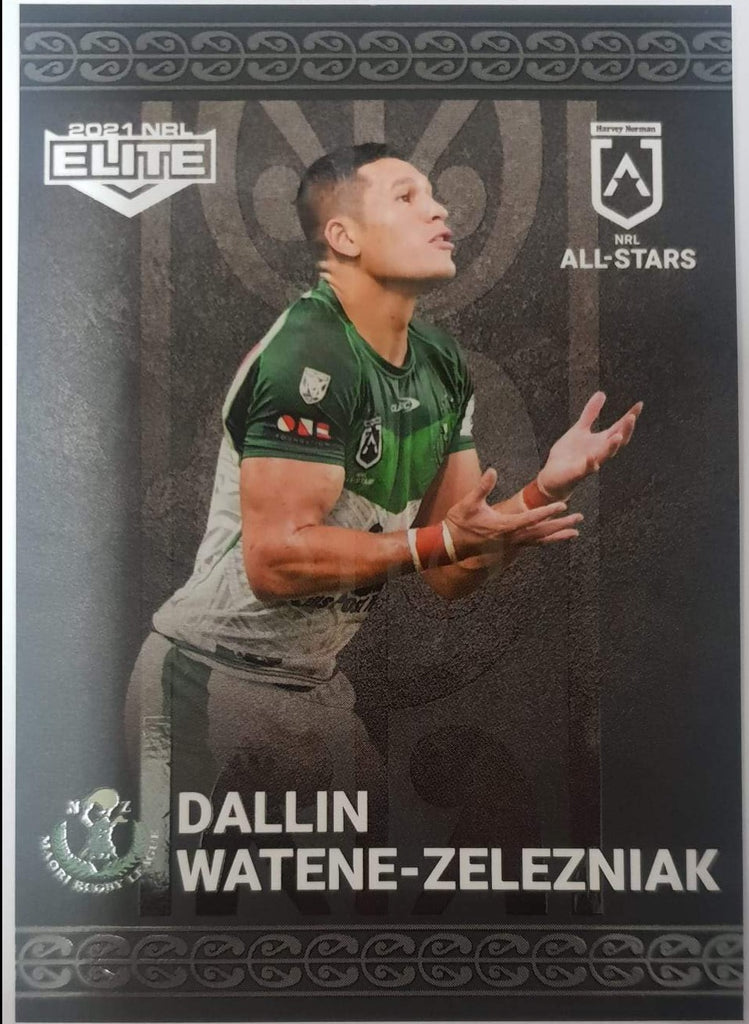 All Stars - AS20 - Dallin Watene-Zelezniak -Maori All Stars - 2021 Elite NRL