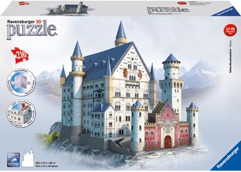3D - Neuschwanstein Castle - Ravensburger Puzzle
