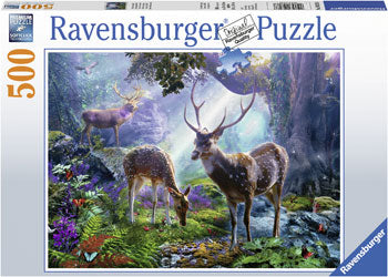 500 Pieces - Deer in the Wild - Ravensburger Puzzle