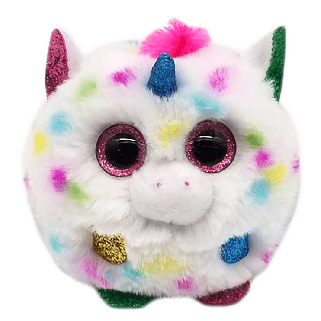 Harmonie the Speckled Unicorn from the Puffies range by TY Beanie Boos.