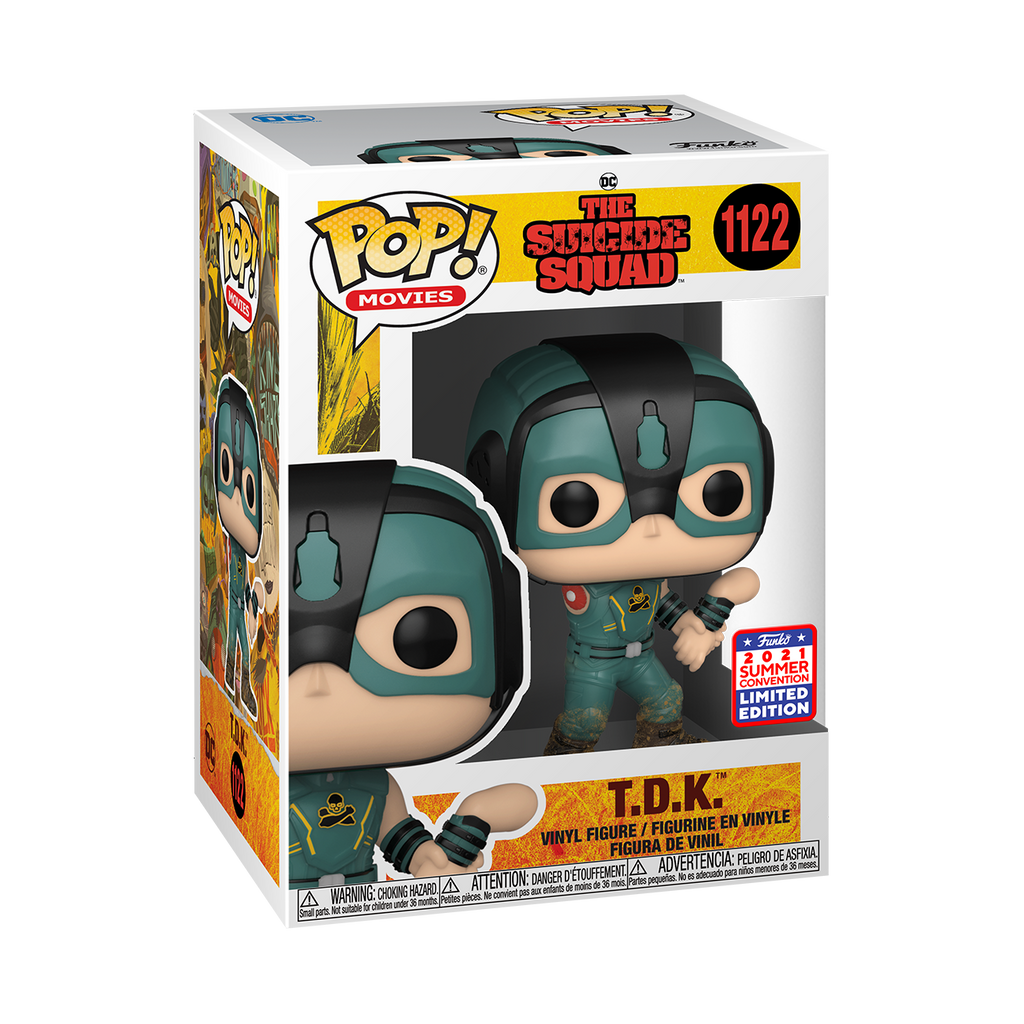 Funko Pop! Vinyl figure of Suicide Squad character T.D.K from SDCC21.