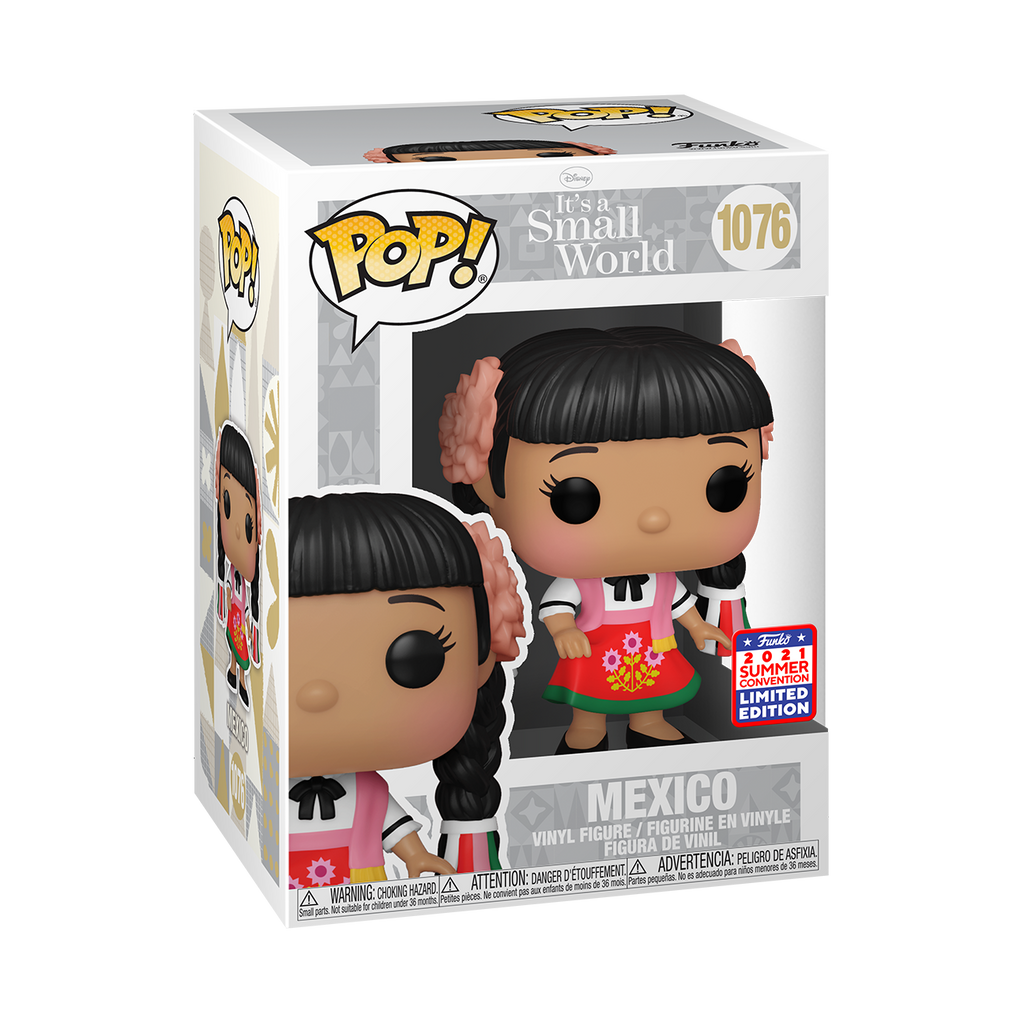 Funko Pop! Vinyl figure of Disney's It's a Small World - Mexico from SDCC21.