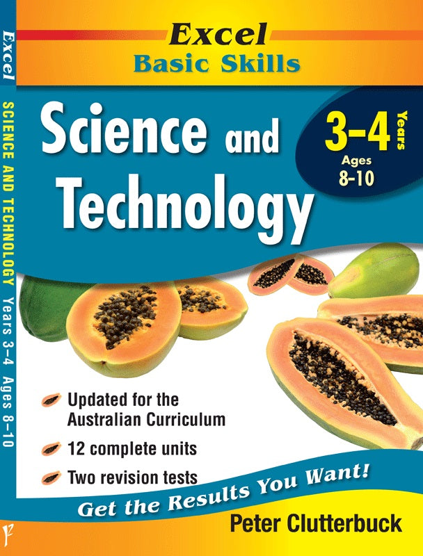 Excel Basic Skills educational book on Science & Technology for years 3-4 (Ages 8-10) by Peter Clutterbuck.