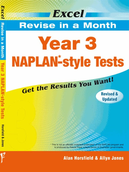 Naplan - Revise in a Month - Year 3 - Excel