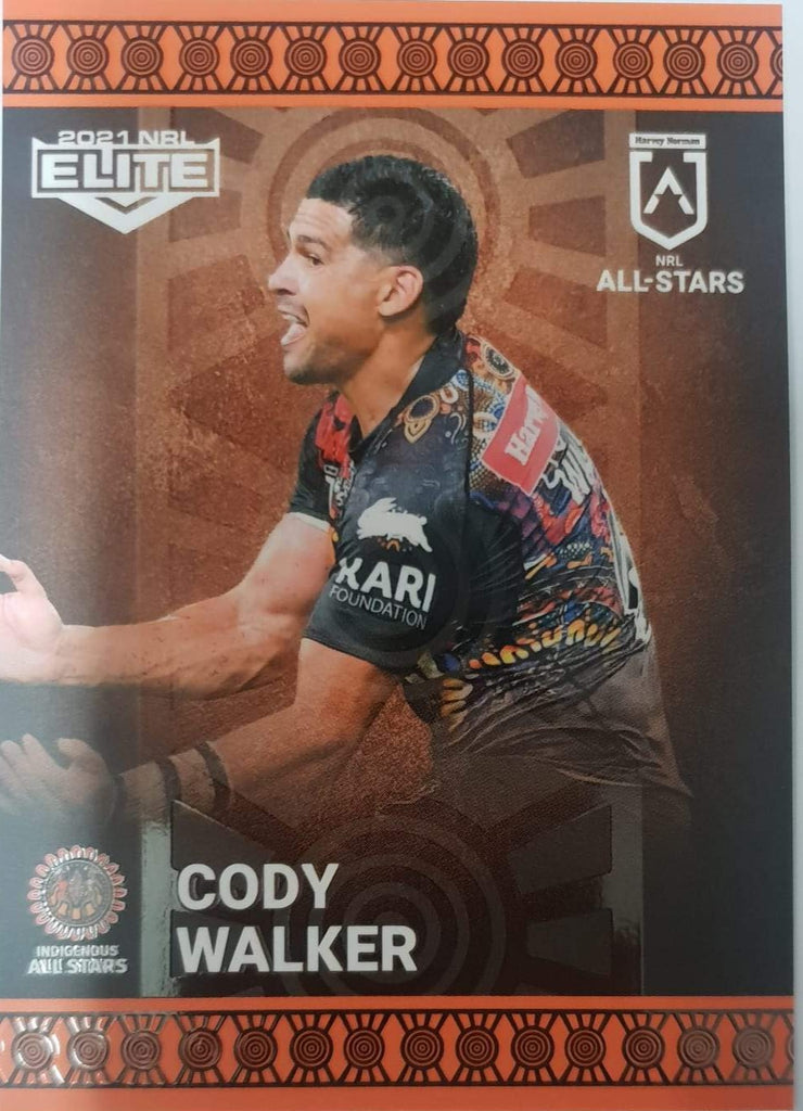 All Stars - AS7 - Cody Walker - Indigenous All Stars - 2021 Elite NRL