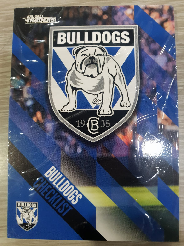 Bulldogs Team Set NRL Traders 2021 Wrapped