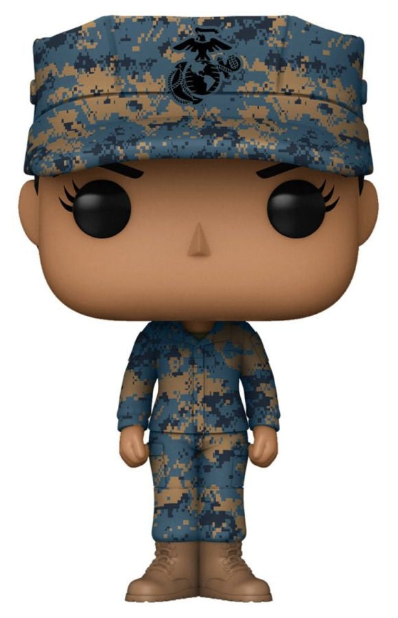 Funko Pop! Vinyl figure of US Military Marines Female Hispanic.