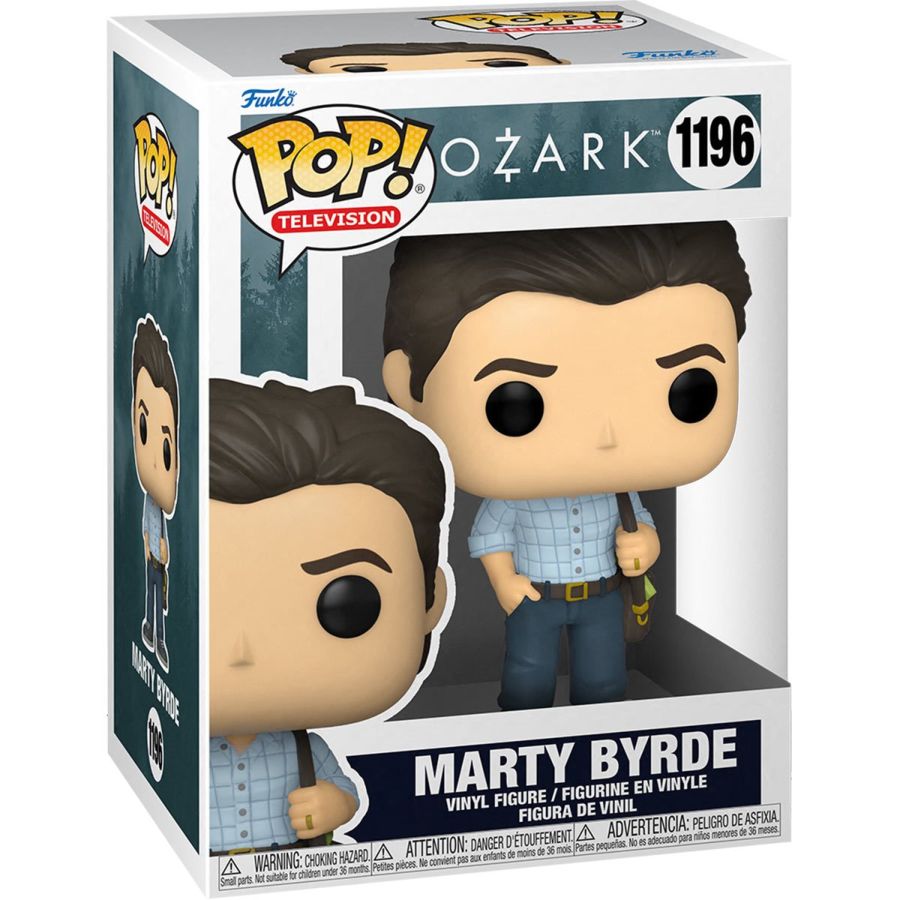 Funko Pop! Vinyl figure of Ozark character Marty Byrde.