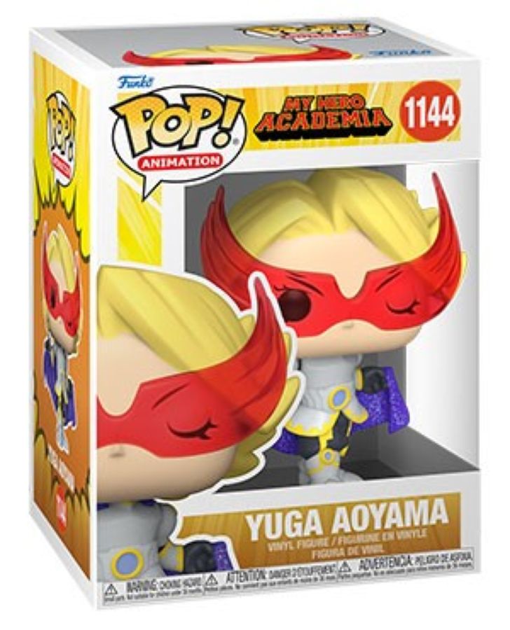 Funko Pop! Vinyl figure of My Hero Academia character Yuga Aoyama.